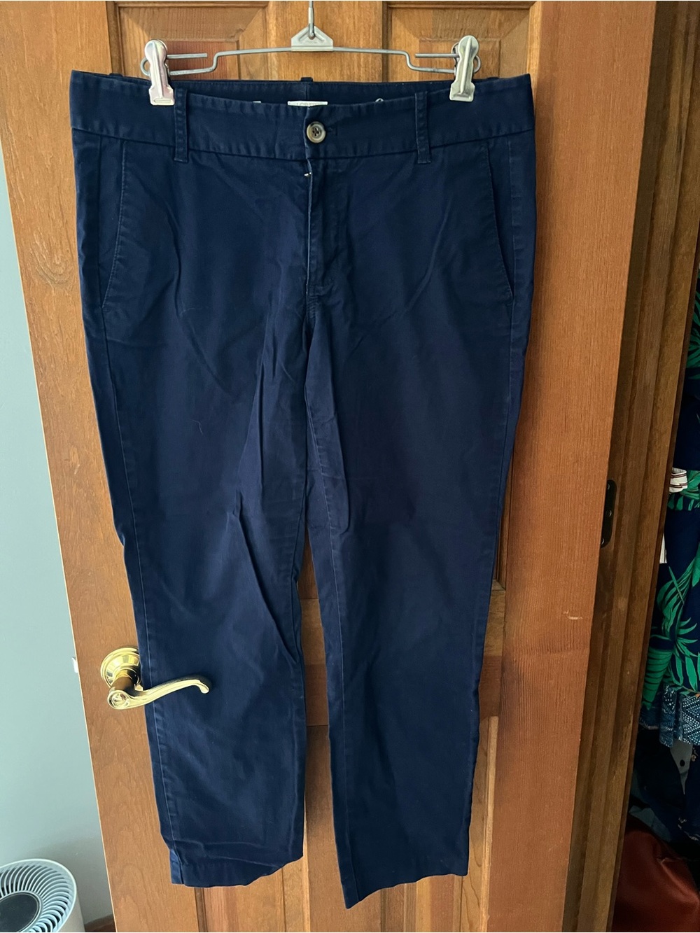 Jcrew Frankie croppped chinos Navy women’s